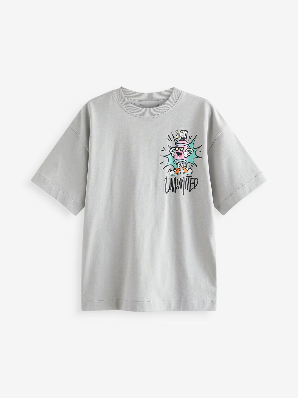 Футболка для мальчика Next 681-935, Серый