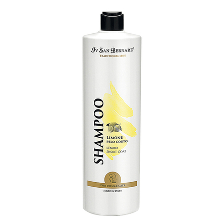 Шампунь Iv San Bernard Traditional Line Lemon для кошек и собак с короткой шерстью 1 л