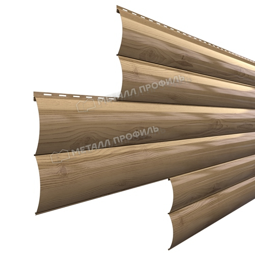 Сайдинг металлический Woodstock ECOSTEEL Текстурированный 0.5мм Сосна (в наличии)