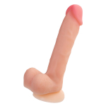 Телесный фаллоимитатор 22,5см ToyFa RealStick Silicone Ryan G 9420003