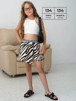 Летняя юбка для девочки