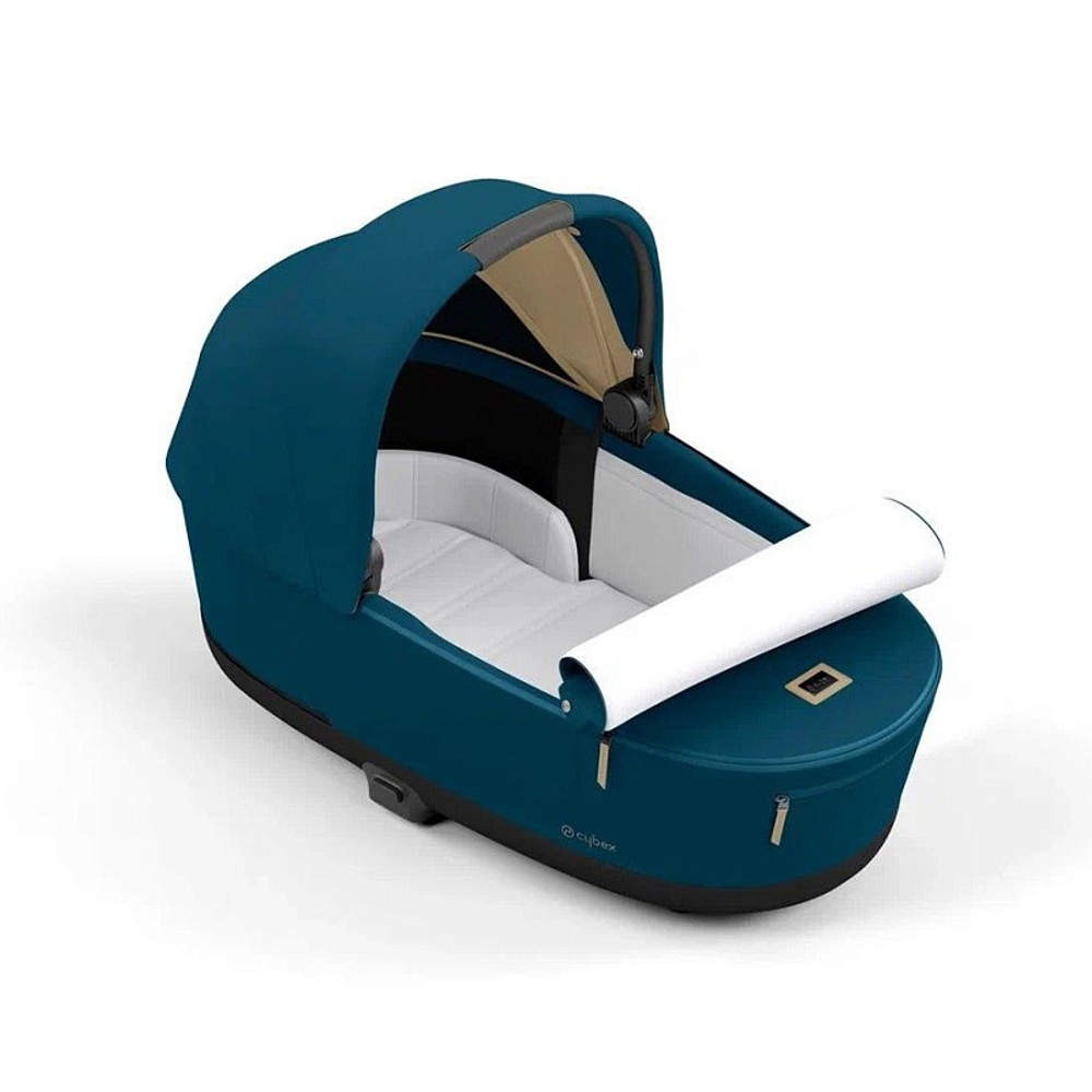 Коляска для новорожденных Cybex Priam IV Rosegold Mountain Blue