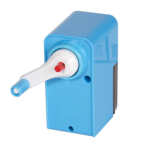 Точилка механическая Alingar, прямоугольная, 1 отверстие, пластиковый корпус, цвет ассорти, индивидуальная упаковка, 50*105*100 мм