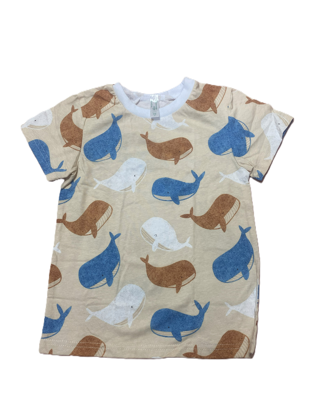 Футболка на мальчика из кулирки (100% хлопок) на рост 110 см