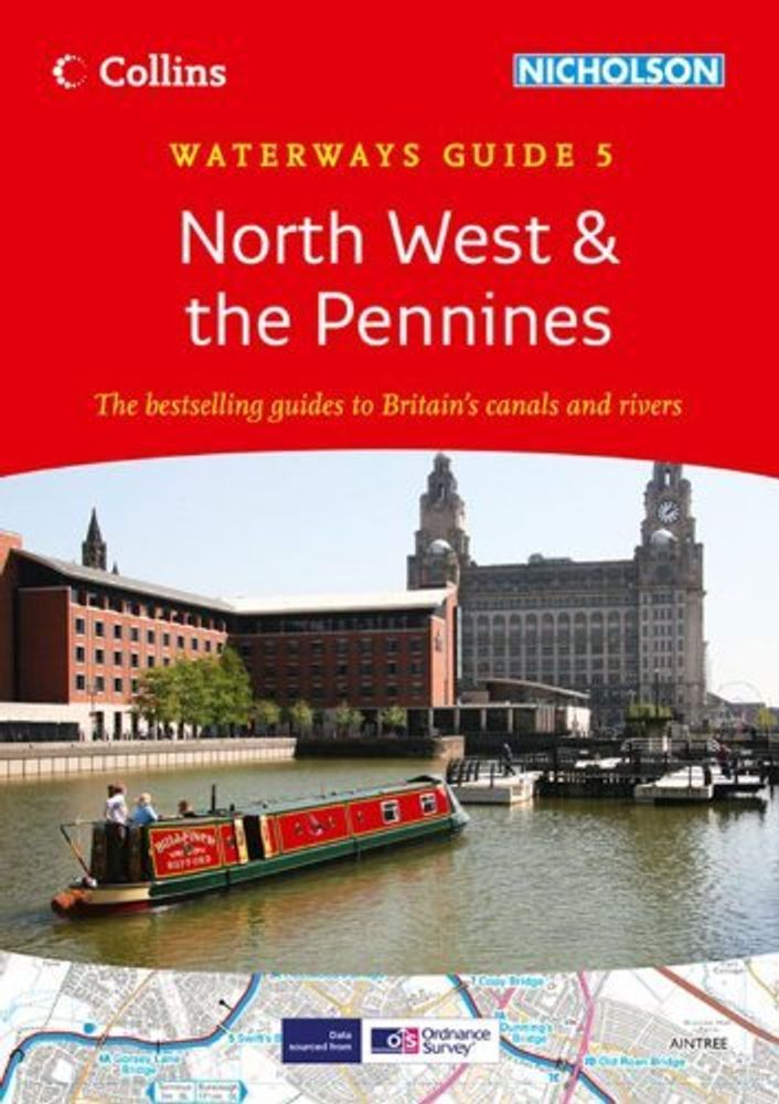 North West &amp; the Pennines (Waterways Guides, Book 5) Spiral-bound