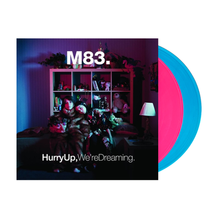 M83 Hurry Up, We're Dreaming. (Clear Pink/Blue)