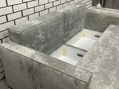 Диван Лофт Plush Silver