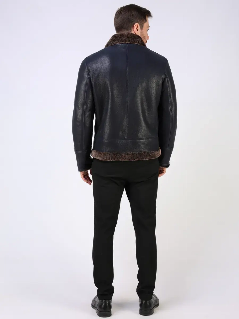 Дубленка зимняя натуральная пилот