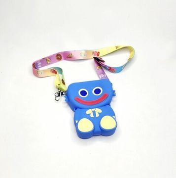 Детская-сумка "Хаги Ваги" синяя, с ремешком