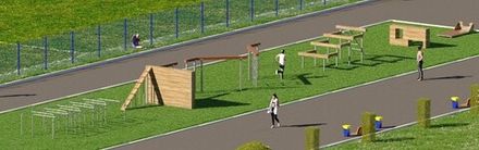 Универсальная полоса препятствий