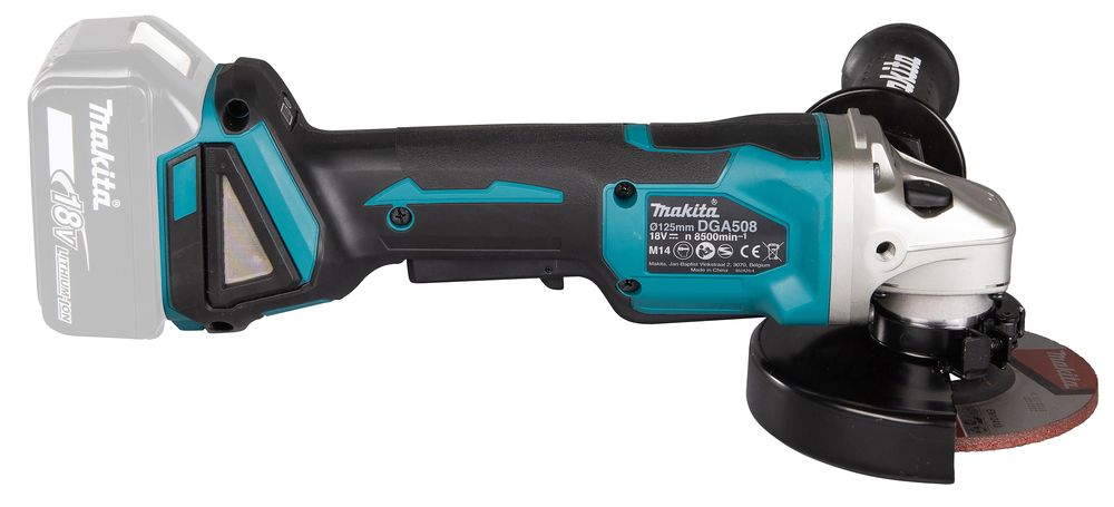 Аккумуляторная угловая шлифмашина LXT® DGA508Z 18В 125 мм 8 500 об/мин