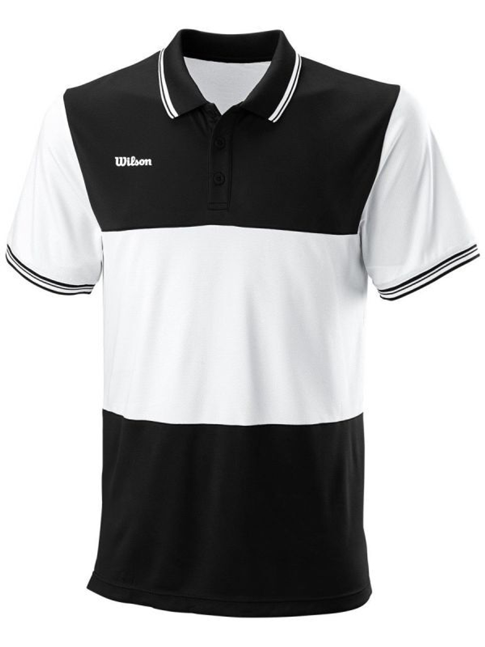 Мужское теннисное поло Wilson Team II Polo Men - black