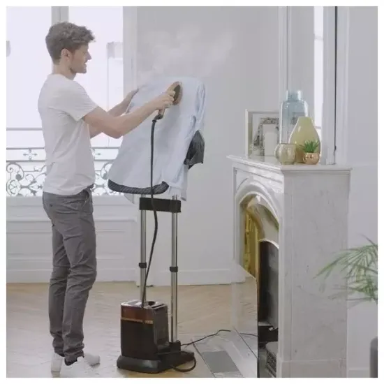 Гладильная система Tefal Ixeo QT2020EO, золотой/черный