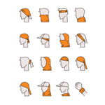 Бандана Buff Original Den Bark
