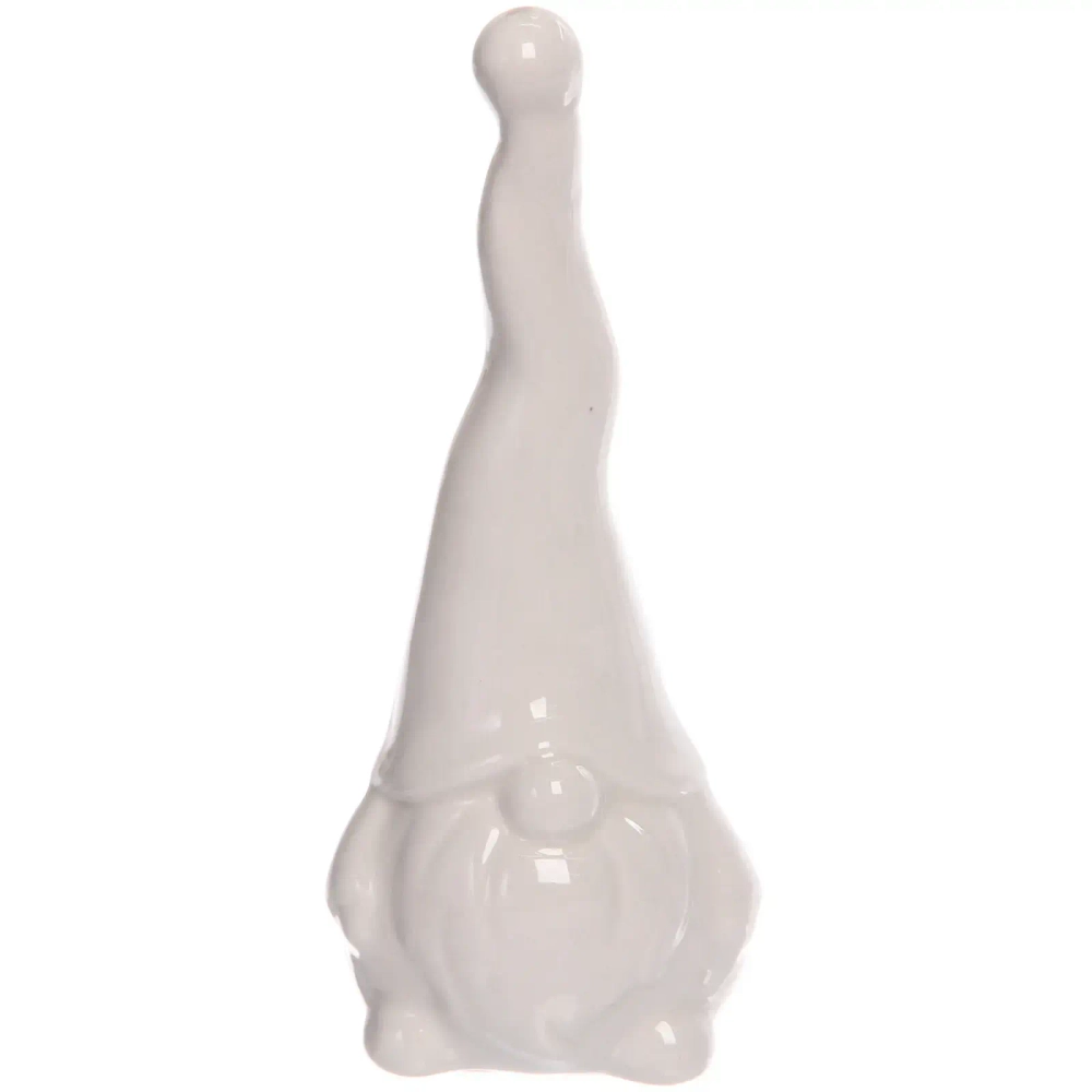 Украшение новогоднее GLOSS «Милый колпачок» 6*7*17 см, Белый