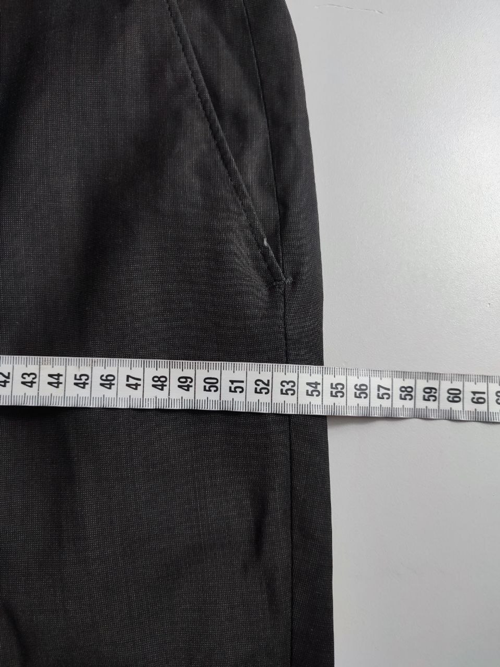 Брюки с шерстью лаконичные 52 размер