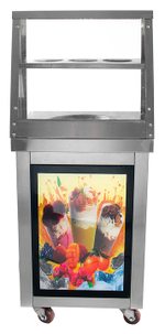 Фризер для жареного мороженого Foodatlas KCB-1Y (контейнеры, световой короб)