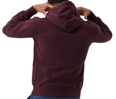 Мужская теннисная кофта Björn Borg Stockholm Hoodie - winetasting