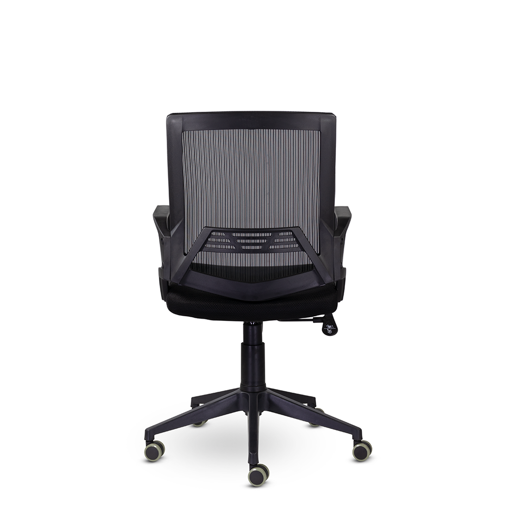 Кресло М-807 Квадро/Kvadro blackPL Ср NET11/E11-к (черный)