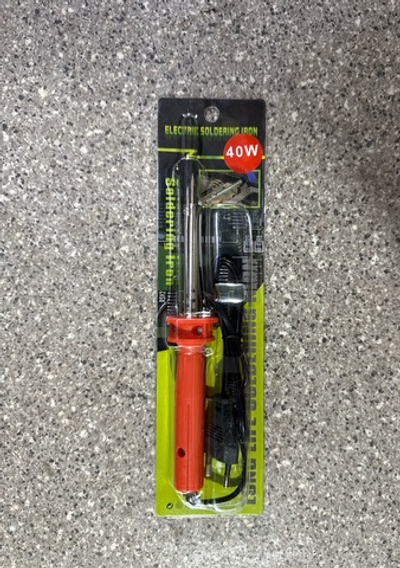паяльник пластиковый ручка 40w