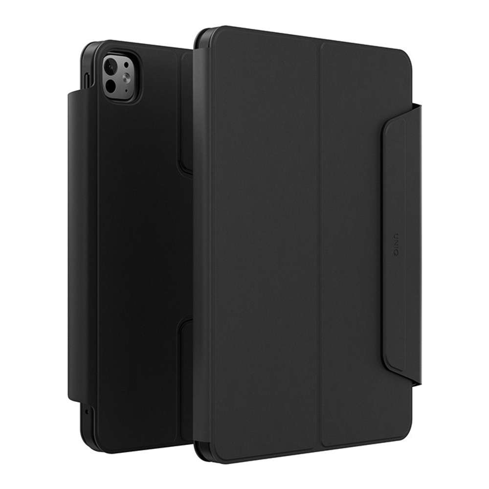 Uniq для iPad Pro 11 (2024/25) чехол ROVUS SnapMount Magnetic 360 Rotating Detachable Black