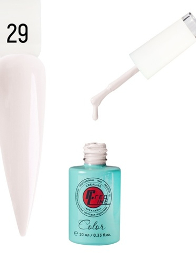 CreaLine Гель-лак UV тон 029 лиловый жемчуг 10 мл