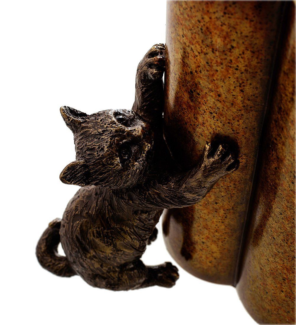 Veronese WS-883 Статуэтка «Кошка с котенком - воспитание»