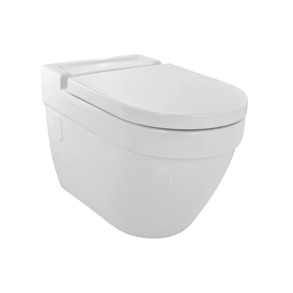 Jaquar, Унитаз подвесной Opal Prime, сиденье из дюропласта, белый OPS-WHT-15951UF
