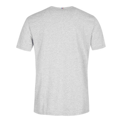 Мужское теннисное поло Le Coq Sportif Essential N°3 T-Shirt Men - Grey