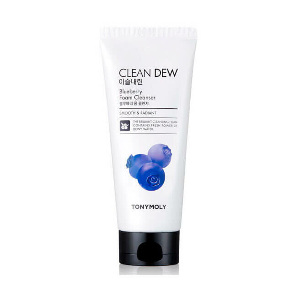 Пенка для лица Tony Moly Clean Dew Seed Foam Cleanser Blueberry (Черника) 180ml