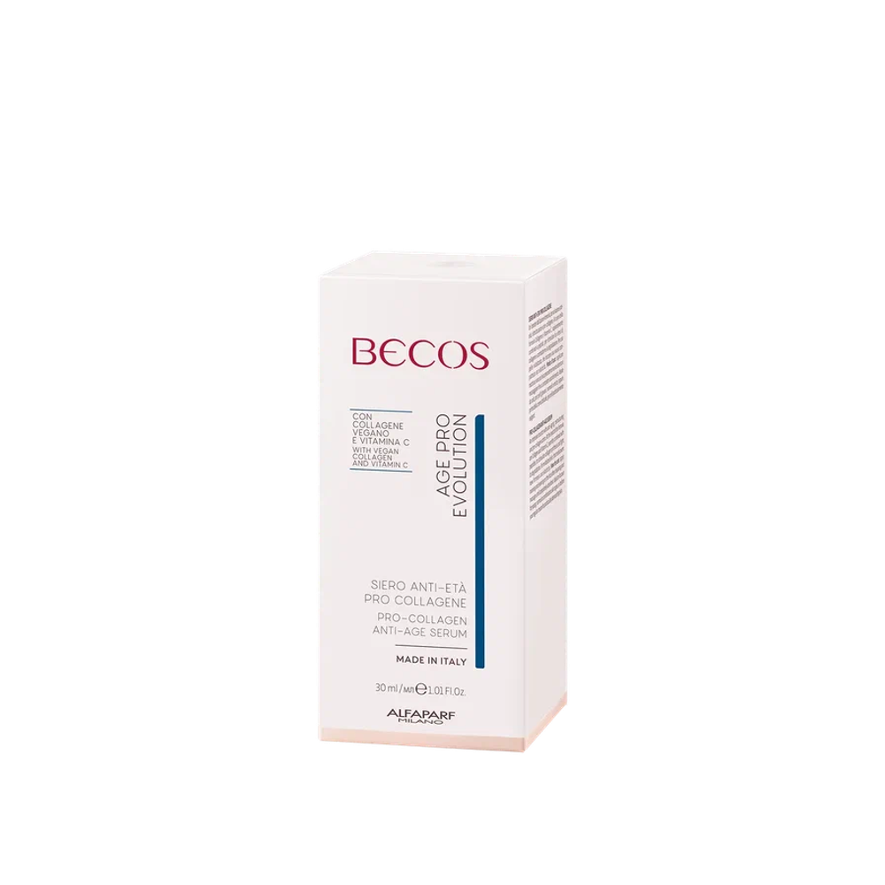 BECOS Антивозрастная сыворотка-активатор синтеза коллагена-PRO-COLLAGEN ANTI-AGE SERUM,30 мл