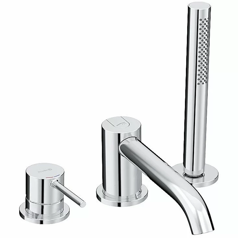 Смеситель для ванны Kludi Bozz 384480576 хром
