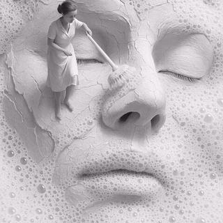 Арома-пенка для умывания для сухой и чувствительной кожи