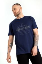 Фуфайка (футболка) мужская Клаб-4У Виотекс ТЁМНО-СИНИЙ