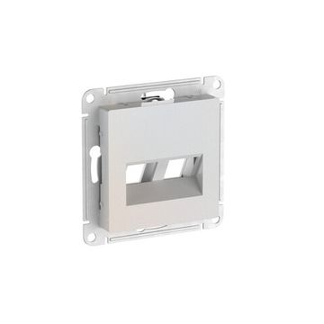 Накладка двойная AtlasDesign для информационных функций типа Keystone жемчуж. SE ATN000490