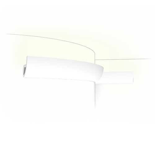 Карниз потолочный гибкий C373F