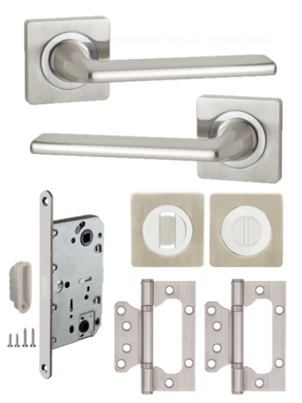 Ручка с магнитной защелкой, фиксатором и петлями TREND