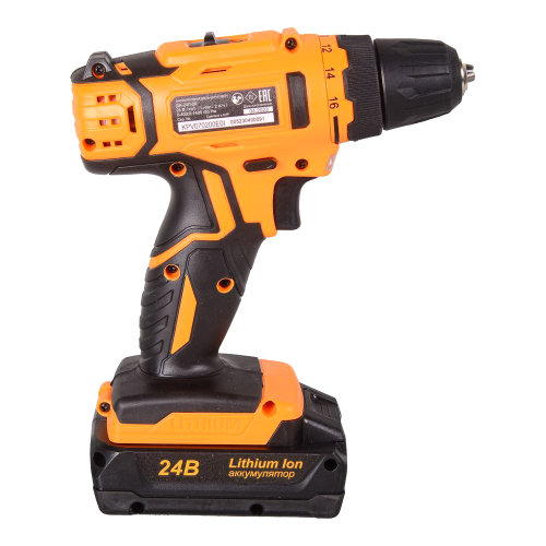 Дрель-шуруповерт аккумуляторная Вихрь ДА-24Л-2К
