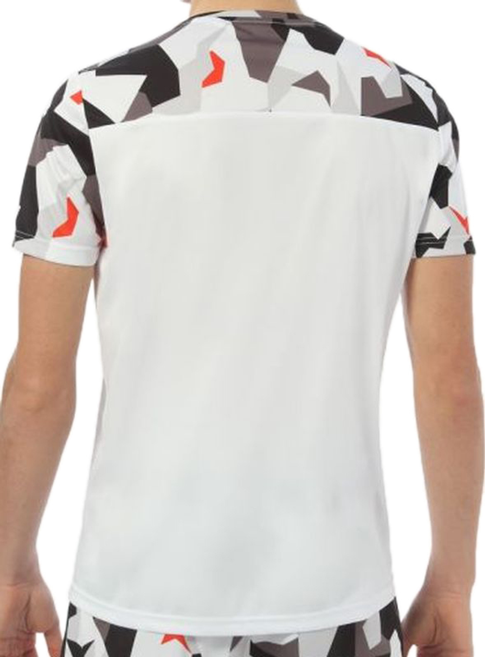 Мужская теннисная футболка Australian T-Shirt Ace Camo Print M - bianco