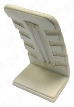 Подставка для 4 пар пусет/боковые прорези/поролон/ф.№6 (2 вертикальные резинки)