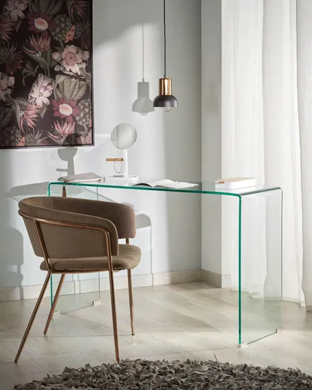 Консольный стол Glass 125x40 см | Купить в Hallberg.ru
