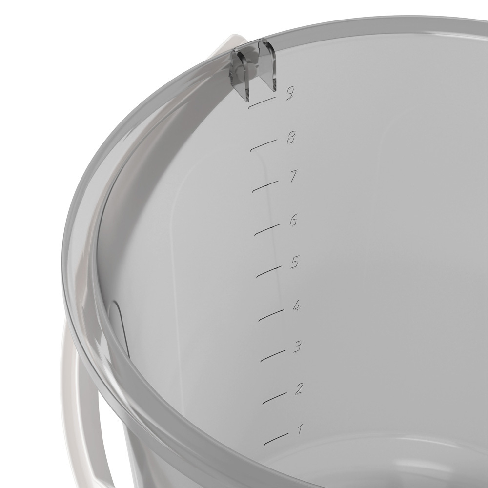 Ведро 10л с крышкой "Хозяюшка"