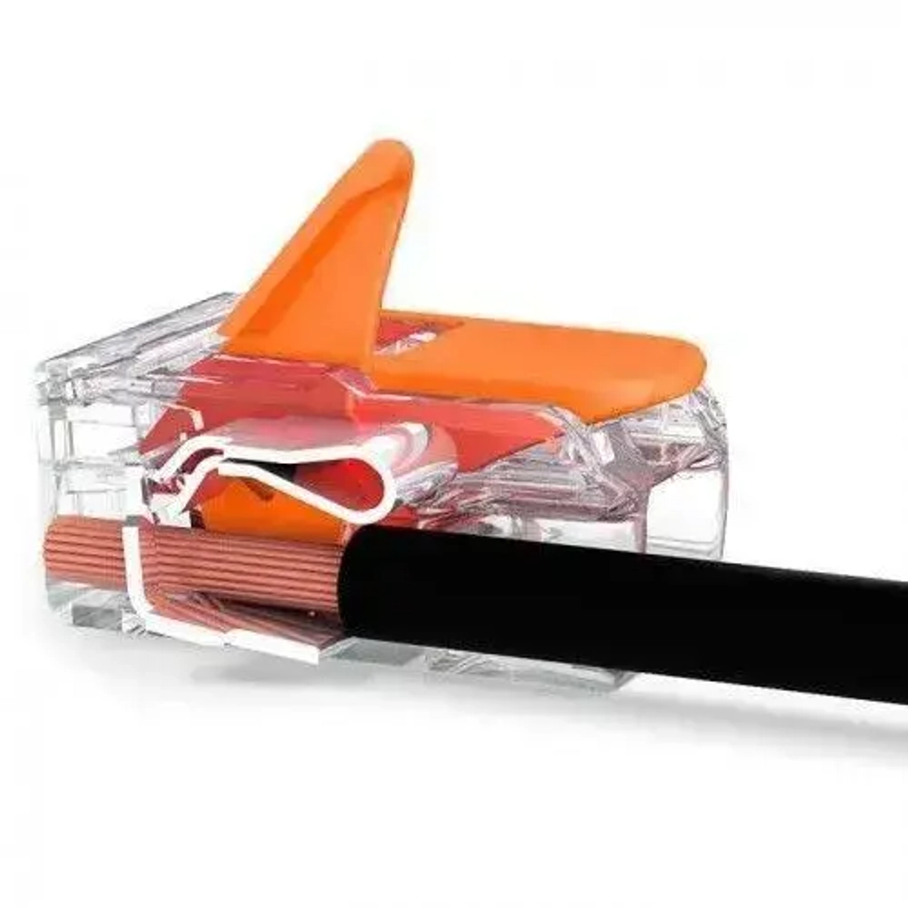 Клемма Wago 221-413, 3-х проводная для соединения проводов (Ваго), 10 шт