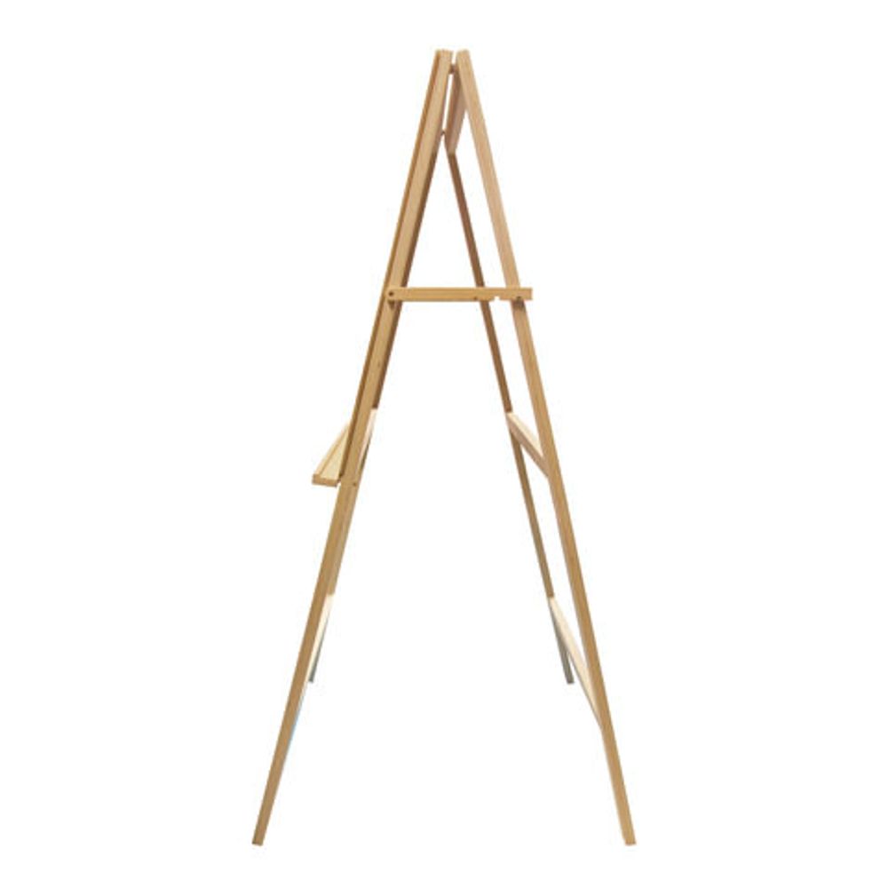 Мольберт напольный BRAUBERG ART CLASSIC "Хлопушка", планшет 60x60см, в собр.виде 60x120x5см, 190659