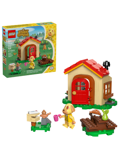 Конструктор Лего Анимал Кроссинг Уютный дом Голди 77058 | LEGO Animal Crossing Goldie’s Cozy House 149 деталей 6+