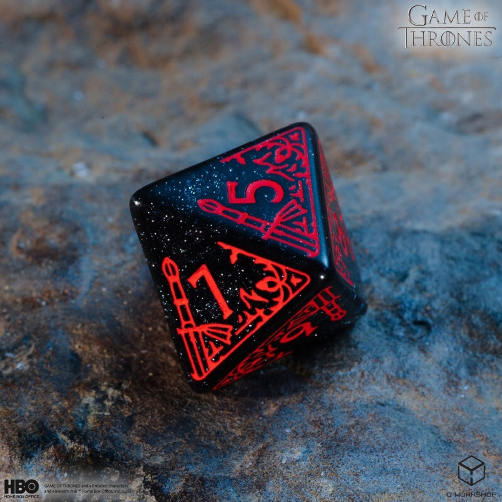 Game of Thrones. Targaryen Dice Set