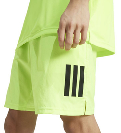 Мужские теннисные шорты Adidas Club 3 Stripes 9" - зеленый
