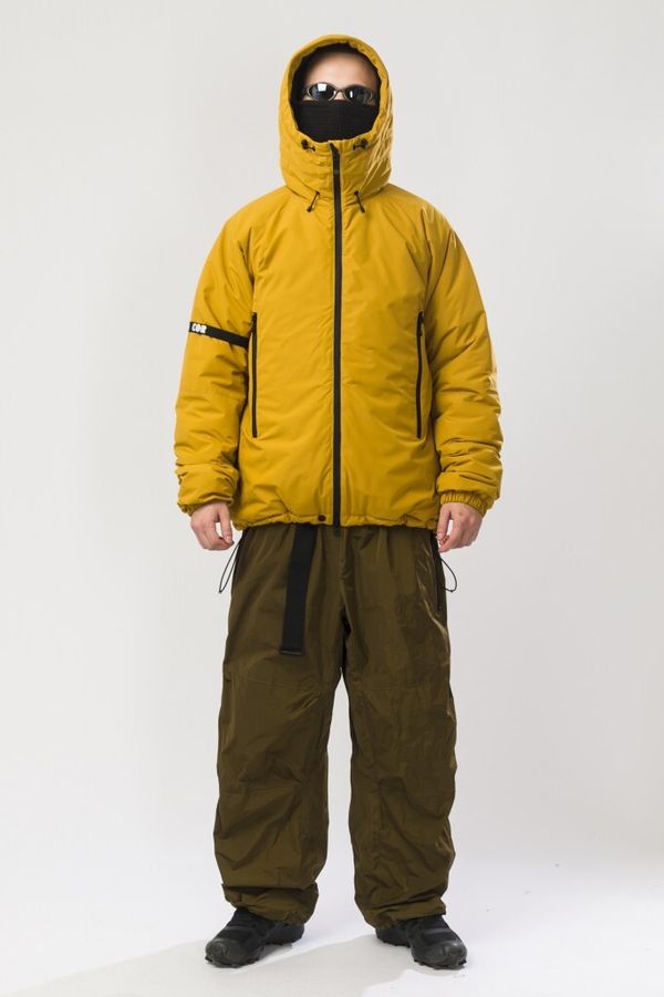 Куртка зимняя Nib 25 горчичная - фото 4