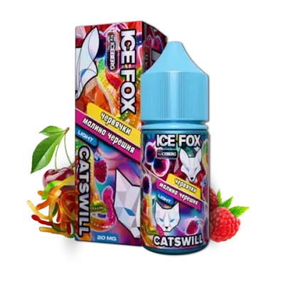 Жидкость ICE FOX & CATSWILL Salt 2% STRONG 30 ml