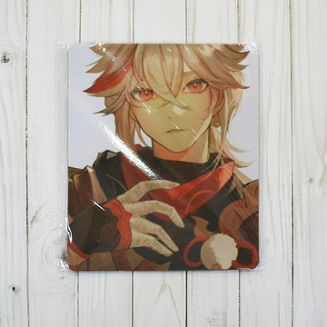 Коврик для мыши "Genshin Impact / Геншин - Кадзуха портрет"